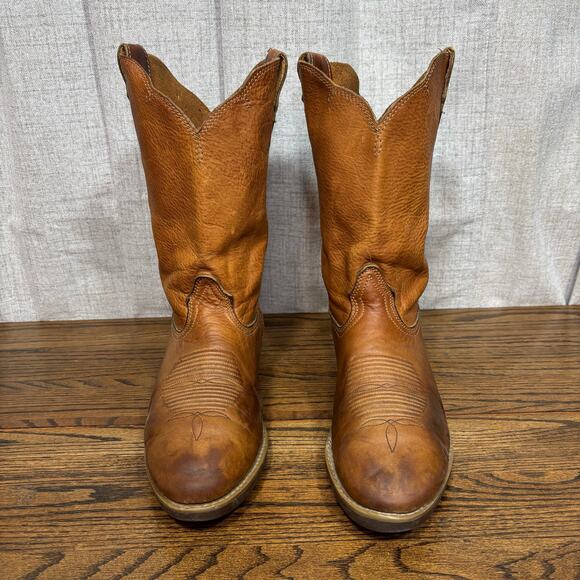 Georgia Boot G4742 Men’s 12” Wellington Work Boots Oak Harness Leather 10W - Picture 3 of 8